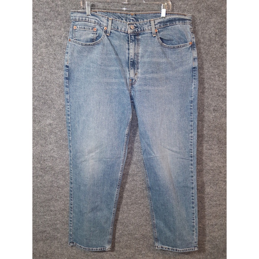 Levi's 550 Relaxed Fit Jeans Mens W39 L32 Light Wash Denim Casual Pants‎